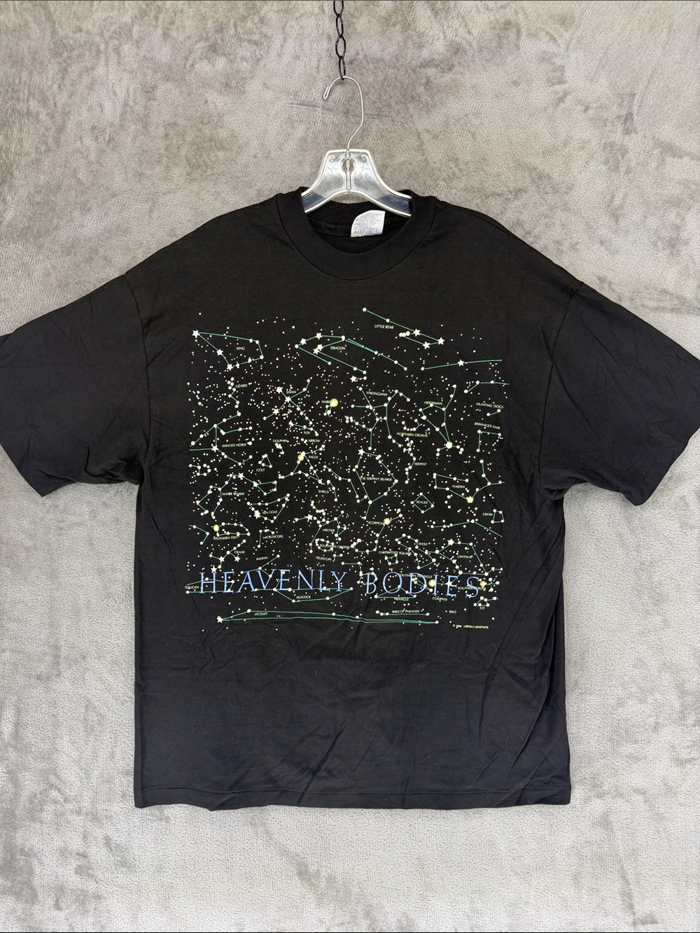 Heavenly Bodies Constellation Vintage 1992 Hanes Graphic Tee Shirt Men’s XL